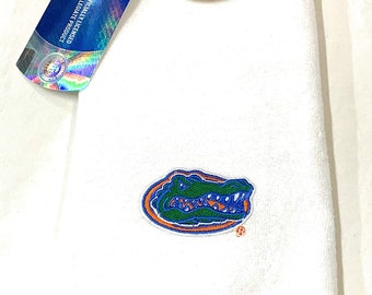 Florida Gators 20” x 14” Trimmed Burp Pad Choose Orange or Blue Trim