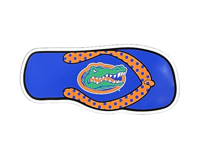 Florida Gators Flip Flop 12" Magnet
