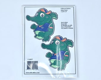 Florida Gators 8 Pack Mascot Babies Removable Wall Decals