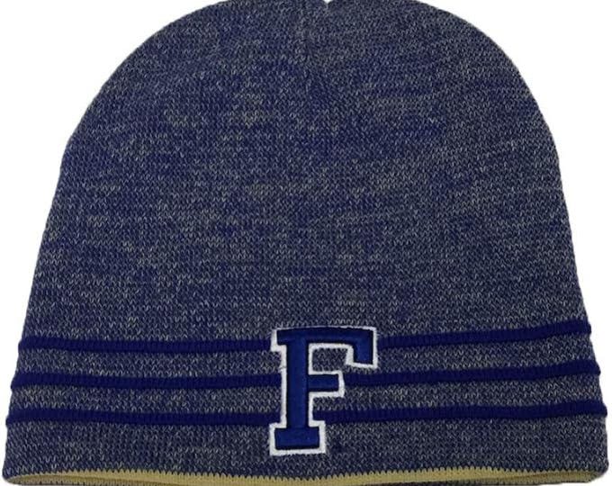 Florida Gators Blue and Tan Reversible Sock Cap Beanie