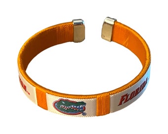 Florida Gators Ribbon Style Bracelet
