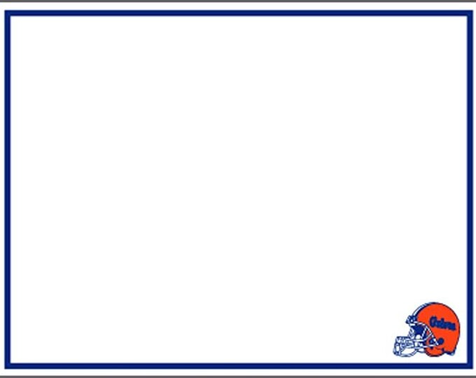 Florida Gators 4.25" x 5.5" Note Cards Helmet