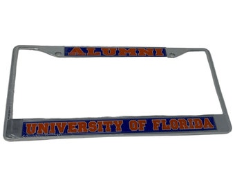 Florida Gators Metal Alumni License Plate Frame
