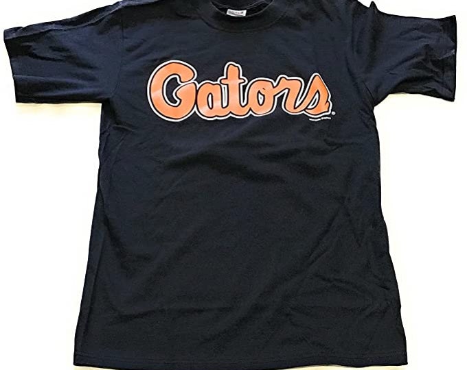 Florida Gators Script Shirt - Navy (Size Small)