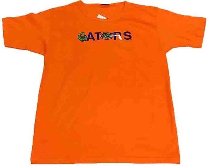 Florida Gators Orange Embroidered Ladies Shirt
