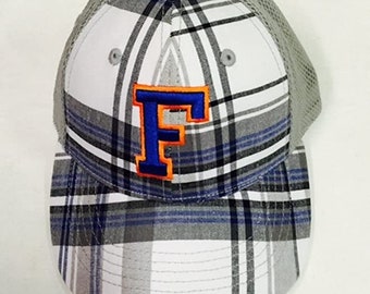 Florida Gators Youth Plaid Cap