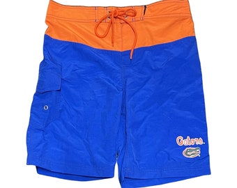 Florida Gators Boys Orange and Blue Board Shorts