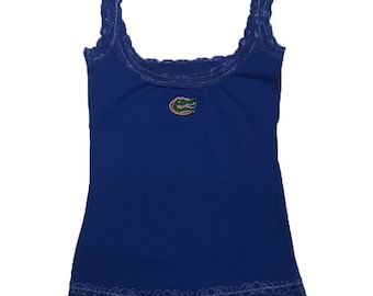 Florida Gators Ladies Lace Tank Top