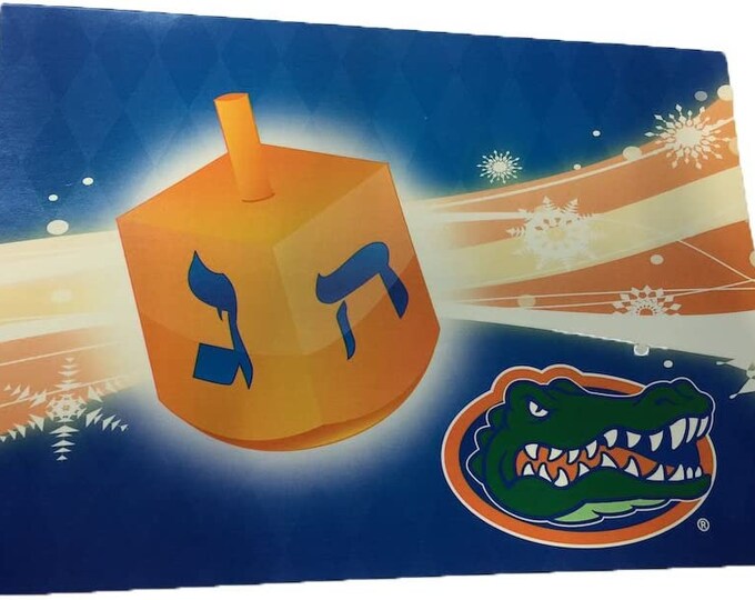 Florida Gators Hanukkah Cards - 10 Pack