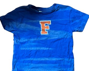 Florida Gators Infant/Toddler Hand Dyed Blue F T Shirt