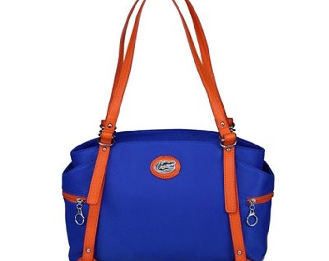 Florida Gators 12" x 4" x 8" Orange & Blue Purse Handbag
