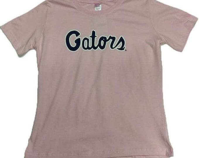 Florida Gators Ladies Pink Script Shirt