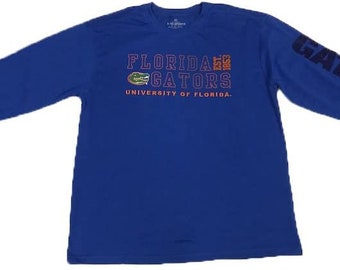 Florida Gators Long Sleeve Screen/Embroidered Shirt