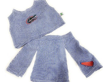 Florida Gators Toddler - Girl's Gingham Cheerleader 3 Piece Outfit