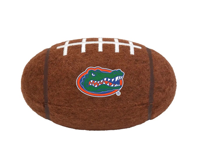 Florida Gators Dog Tough Chewer Football Squeaker Toy