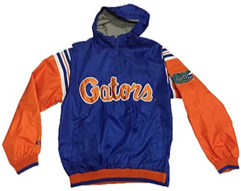 Florida Gators Men's Lined Hooded 1/4 Zip Pullover Jacket