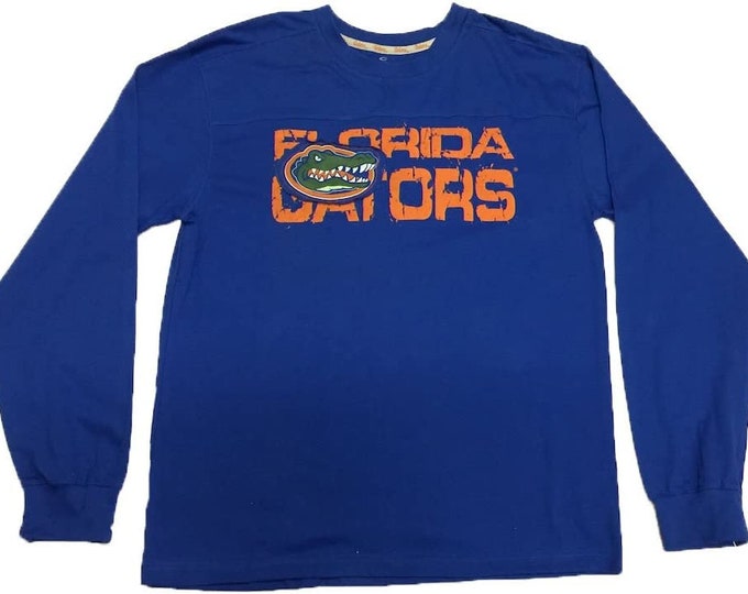 Florida Gators Long Sleeve Tee with Sceen & Applique