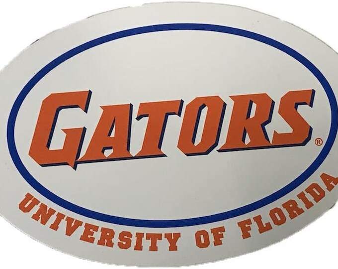 Florida Gators 6" Euro Magnet (Choose Style)