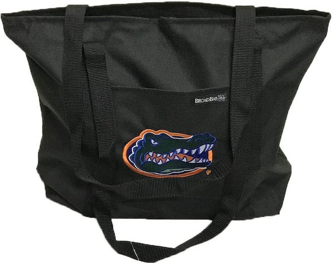 Florida Gators Black Embroidered Carry All Tote