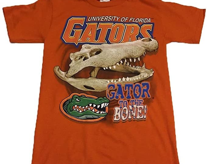 Florida Gators Orange Gator to The Bone T-Shirt  ( Size Small Only )