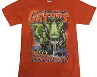 Florida Gators Orange Gator Bait T-Shirt Tee