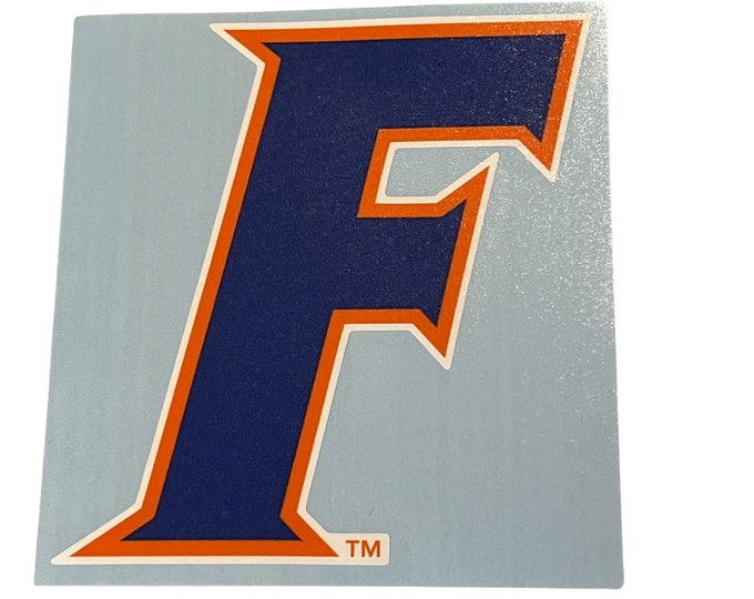 Florida Gators 4" Slant F Decal