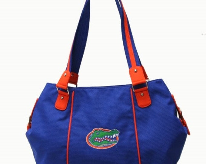 Florida Gators 17" x 4.5" x 11" Orange & Blue Purse Handbag