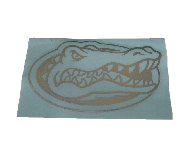 Florida Gators 12" Vinyl Gators Head Decal Choose Color