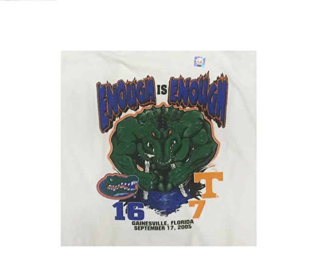 Florida Gators Enough is Enough Retro Score Shirt