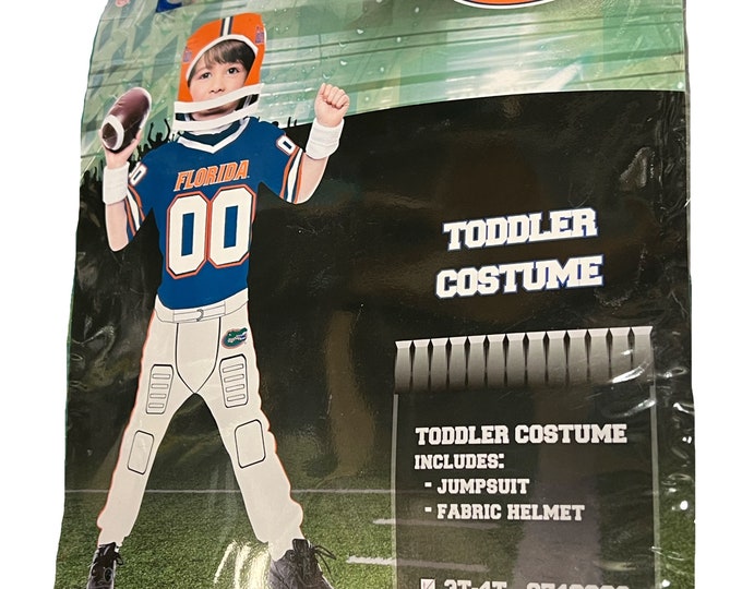 Florida Gators Toddler Football Costume 3T-4T