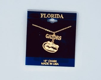 Florida Gators Gators / Head Logo on an 18” Chain