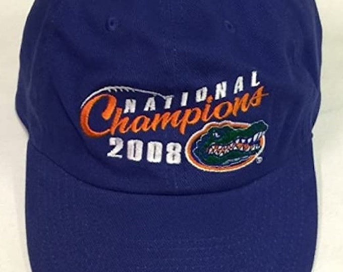 Florida Gators Essential 2008 Champions Cap - Blue