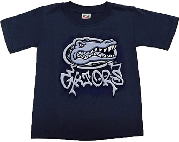 Florida Gators Youth Lake Blue Graffiti T Shirt