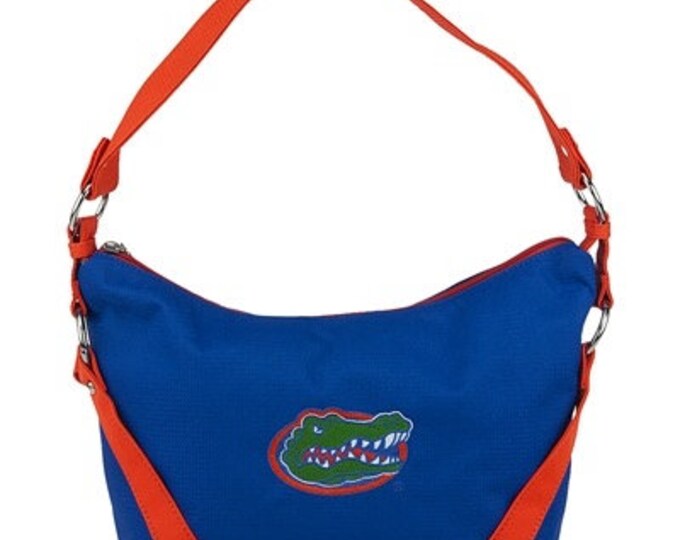 Florida Gators  14" x 8" x 4.5" Orange & Blue Purse Handbag