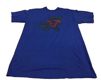 Florida Gators Blue Distressed Albert T-Shirt Tee