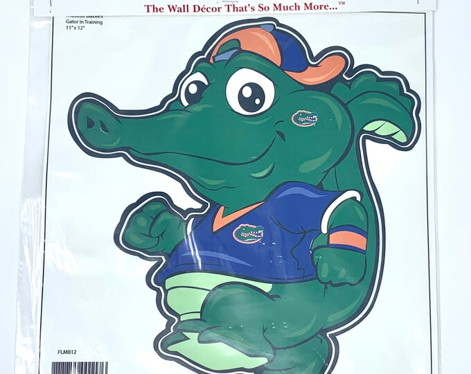 Florida Gators 12” Mascot Baby Removable Wall Decal