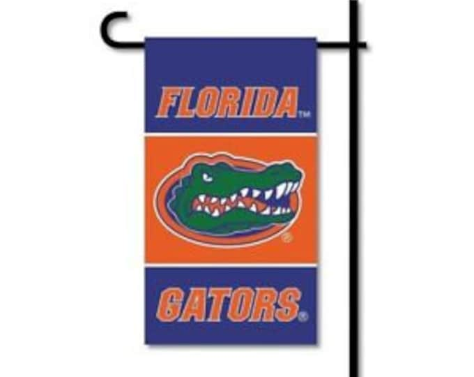 Florida Gators 4” x 8” Mini 2-Sided Garden Flag with Flag Pole