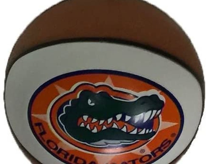 Florida Gators Sunburst Basketball Ornament