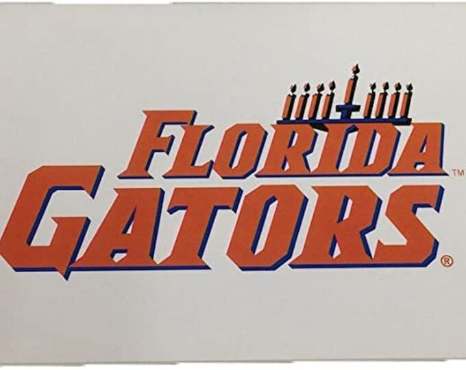 Florida Gators Hanukkah Cards Boxed