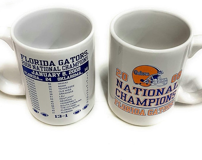 Florida Gators 15 oz 2008 National Championship Mug