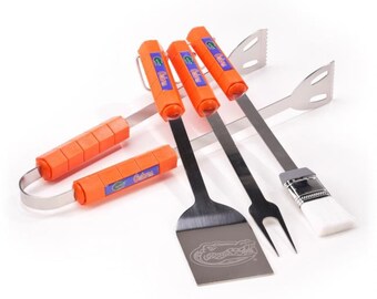 Florida Gators 4 Piece BBQ Tool Set