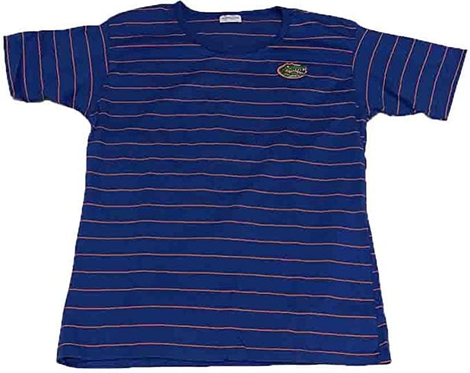 Florida Gators Blue with Orange Stripes Shirt