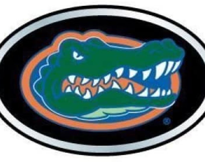 Florida Gators Head Logo Car Emblem