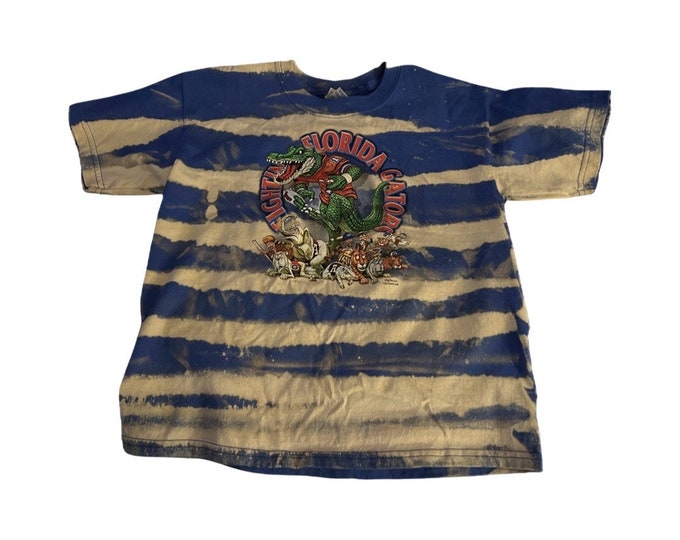 Florida Gators Hand Dyed Stripe Crush T-shirt Youth (S)