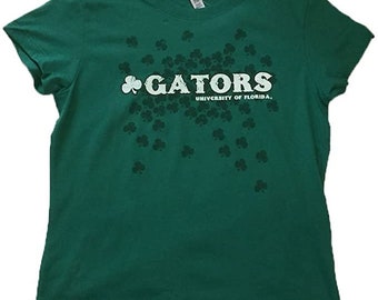 Florida Gators St. Patrick's Day Shamrock Shirt (Choose Ladies or Juniors)