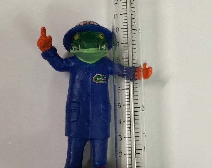 Florida Gators 5.5" Rain Gauge