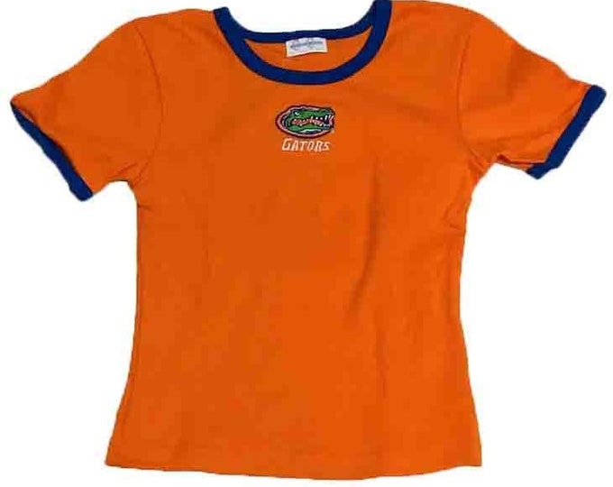 Florida Gators Girl’s Orange and Blue Embroidered Shirt