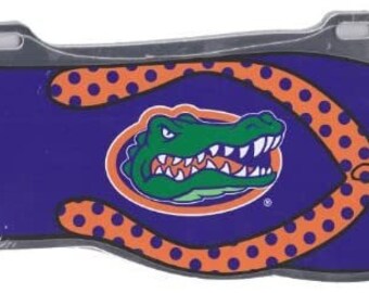 Craftique Florida Gators Flip Flop Car Tag