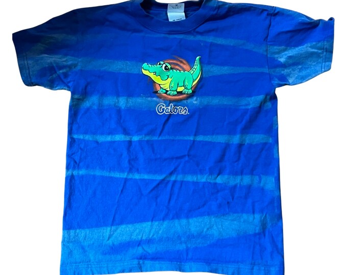 Florida Gators Hand Dyed Stripe Youth Cool Gator T Shirt