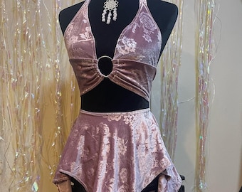 PRE-ORDER Rosy 4pc skirt set